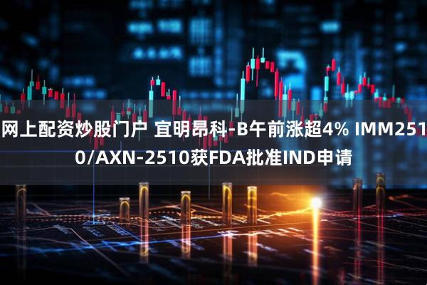 网上配资炒股门户 宜明昂科-B午前涨超4% IMM2510/AXN-2510获FDA批准IND申请